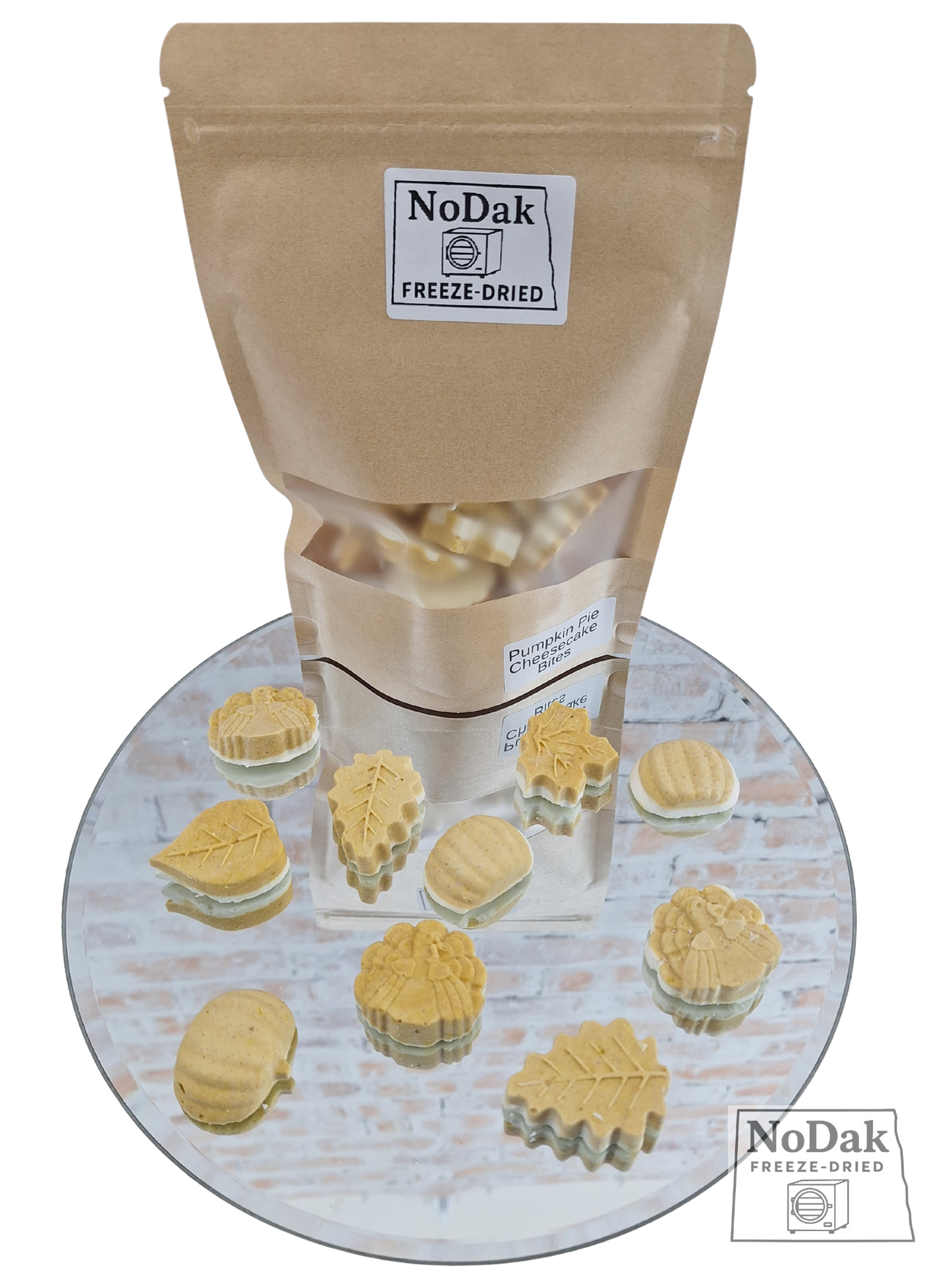 Pumpkin Pie Cheesecake Bites