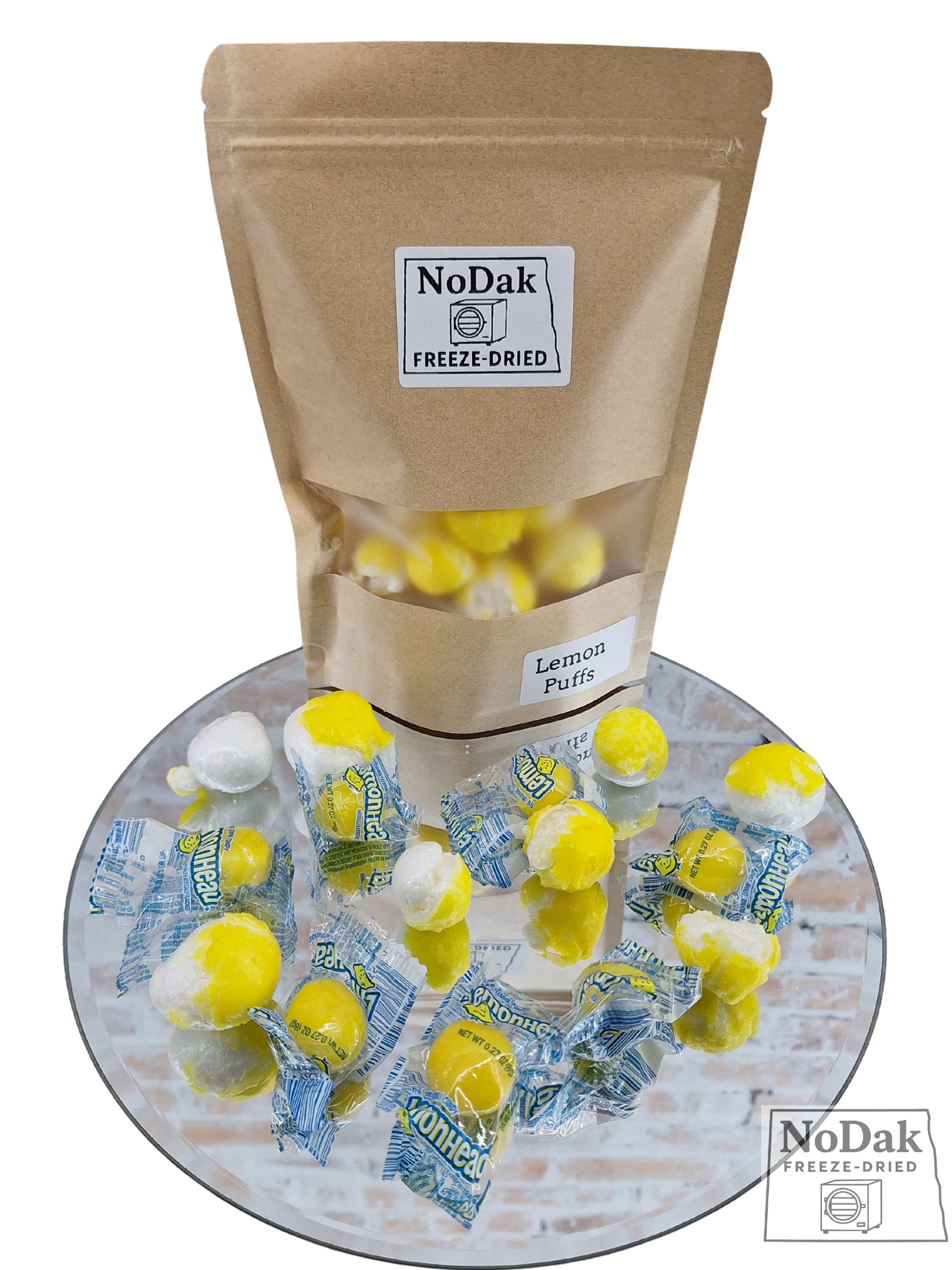 Lemon Puffs – NoDak Freeze-Dried
